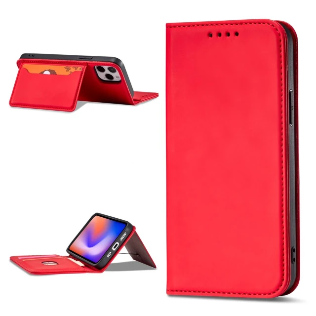 Чохол Hurtel Pouch Card Wallet для iPhone 12 Pro Max Red (9145576250853)