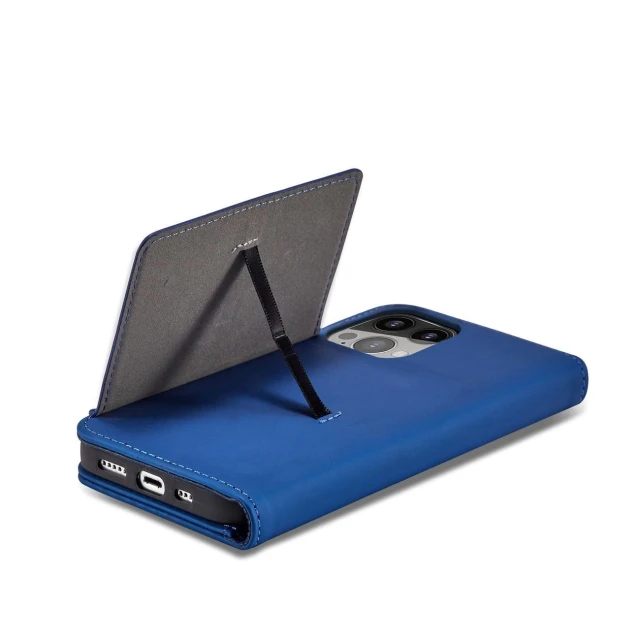 Чохол Hurtel Magnet Card Case для iPhone 13 Pro Blue (9145576250952)