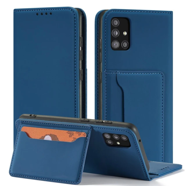 Чохол-книжка HRT Magnet Card Case для Samsung Galaxy A12 5G Blue (9145576251034)