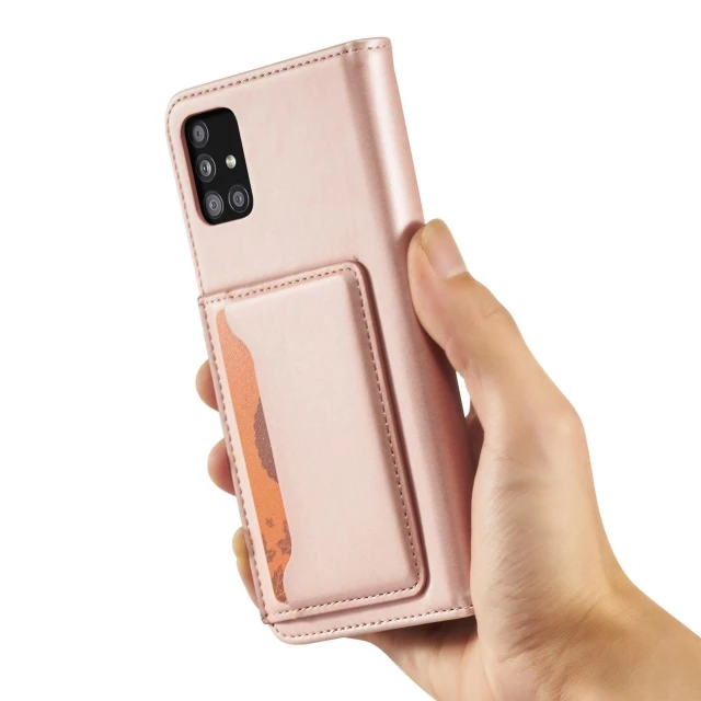 Чохол Hurtel Pouch Card Wallet для Samsung Galaxy A12 5G Pink (9145576251041)
