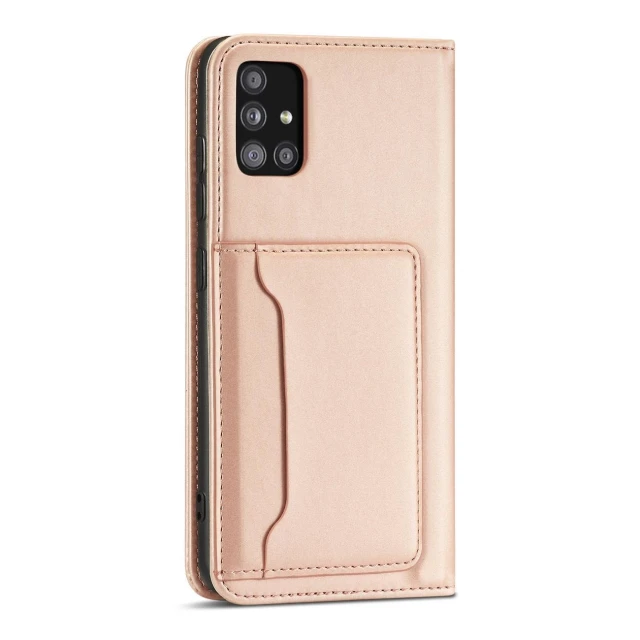 Чохол Hurtel Pouch Card Wallet для Samsung Galaxy A12 5G Pink (9145576251041)
