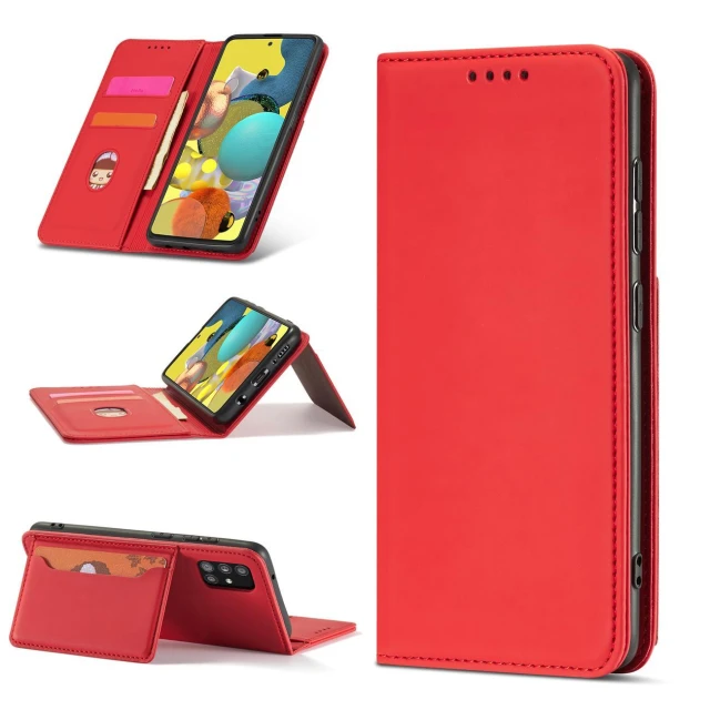 Чохол-книжка HRT Magnet Card Case для Samsung Galaxy A13 5G Red (9145576251133)