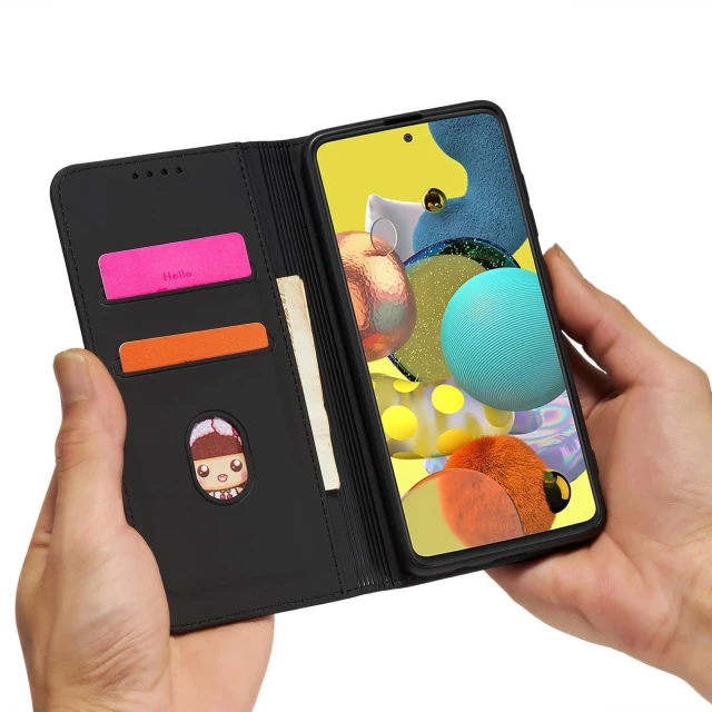 Чохол-книжка HRT Magnet Card Case для Xiaomi Redmi Note 11 Black (9145576251188)