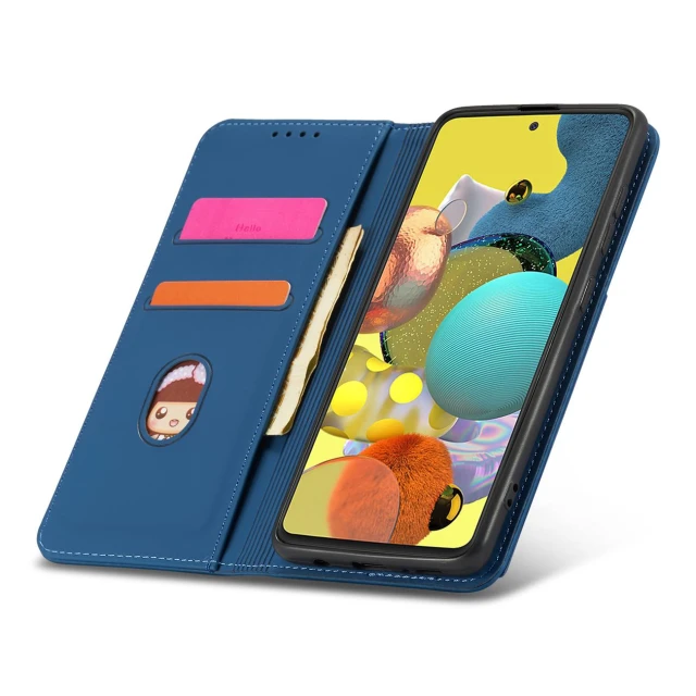 Чохол-книжка HRT Magnet Card Case для Xiaomi Redmi Note 11 Pro Blue (9145576251232)