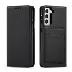Чохол-книжка HRT Magnet Card Case для Samsung Galaxy S22 Plus Black (9145576251300)