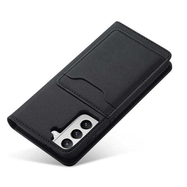Чохол-книжка HRT Magnet Card Case для Samsung Galaxy S22 Plus Black (9145576251300)