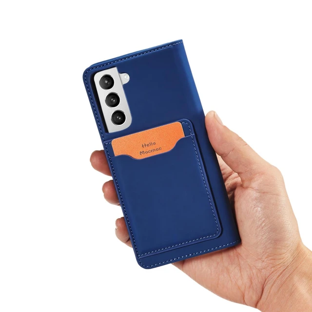 Чохол-книжка HRT Magnet Card Case для Samsung Galaxy S22 Plus Blue (9145576251317)