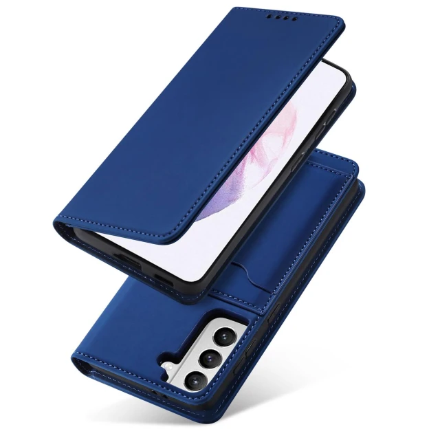 Чохол-книжка HRT Magnet Card Case для Samsung Galaxy S22 Plus Blue (9145576251317)