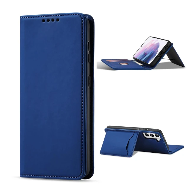 Чохол-книжка HRT Magnet Card Case для Samsung Galaxy S22 Plus Blue (9145576251317)