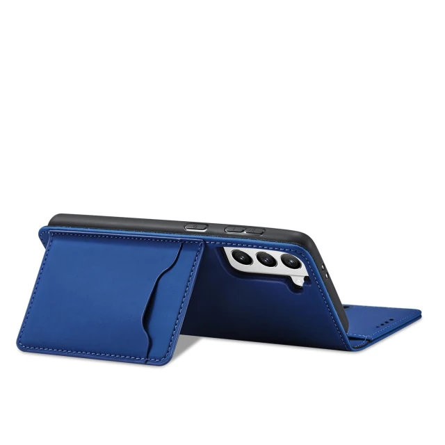 Чохол-книжка HRT Magnet Card Case для Samsung Galaxy S22 Plus Blue (9145576251317)