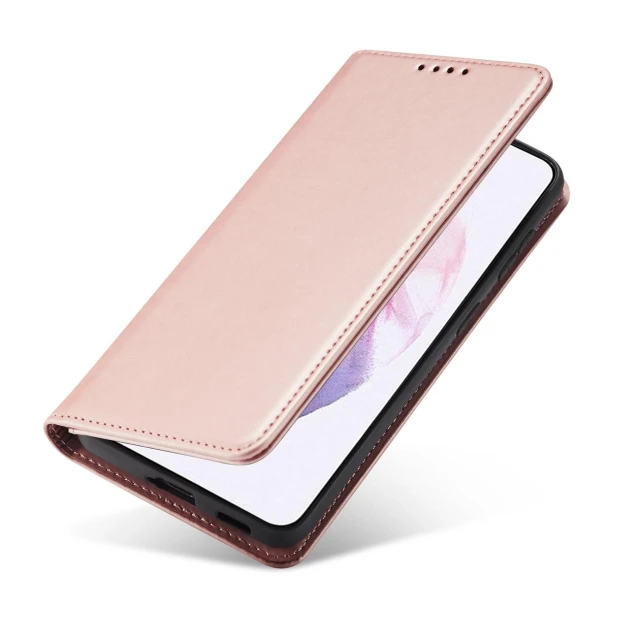Чохол-книжка HRT Magnet Card Case для Samsung Galaxy S22 Plus Pink (9145576251324)
