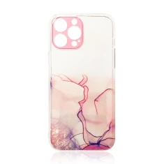 Чехол Hurtel Marble Case для iPhone 12 Pro Pink (9145576251430)