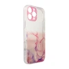 Чохол Hurtel Marble Case для iPhone 12 Pro Max Pink (9145576251485)