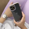 Чохол Hurtel Gold Frame Gel Cover для iPhone 12 Pro Max Red (9145576252116)