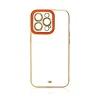 Чохол Hurtel Gold Frame Gel Cover для iPhone 13 Pro Red (9145576252215)