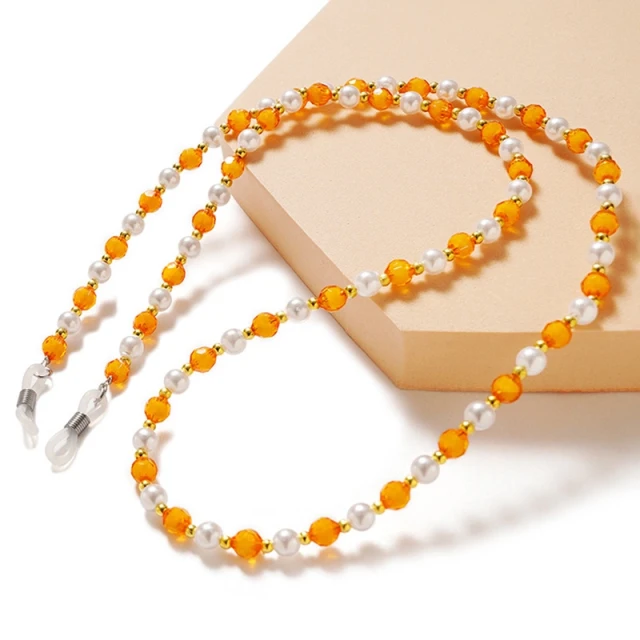 Ланцюжок для келихів з намистинами Orange (9145576254257)
