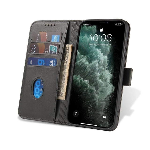 Чохол Hurtel Magnet Case для Honor Magic 4 Pro Black (9145576254967)