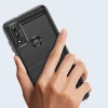 Чохол Hurtel Carbon Case для Motorola Moto G Play 2022 Black (9145576255148)