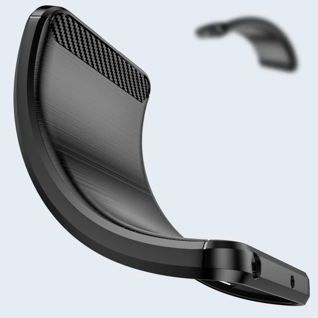 Чохол Hurtel Carbon Case для Motorola Moto G Play 2022 Black (9145576255148)