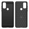 Чохол Hurtel Carbon Case для Motorola Moto G Play 2022 Black (9145576255148)