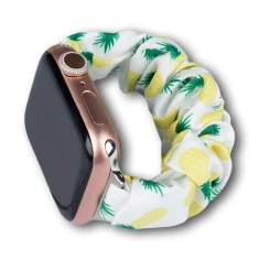 Ремінець Hurtel для Apple Watch Series 9/8/7 41 mm | 6/5/SE 40 mm | 3/2/1 38 mm Yellow (9145576255315)