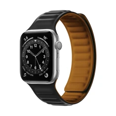 Ремінець Hurtel Magnetic Band для Apple Watch Series 9/8/7 41 mm | 6/5/SE 40 mm | 3/2/1 38 mm Black (9145576255797)