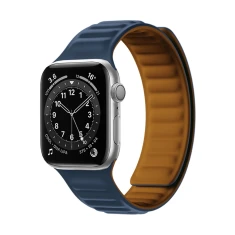 Ремінець Hurtel для Apple Watch Series 9/8/7 41 mm | 6/5/SE 40 mm | 3/2/1 38 mm Blue (9145576255827)