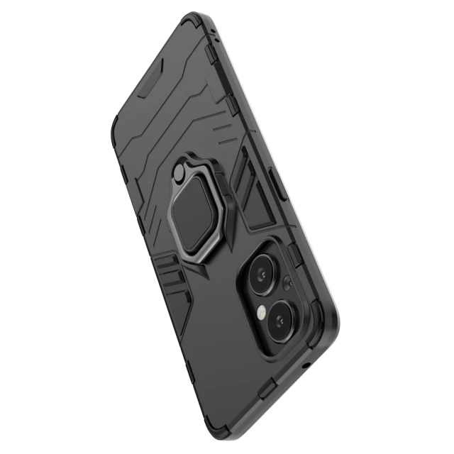 Чохол HRT Ring Armor для OnePlus Nord N20 5G Black (9145576257043)
