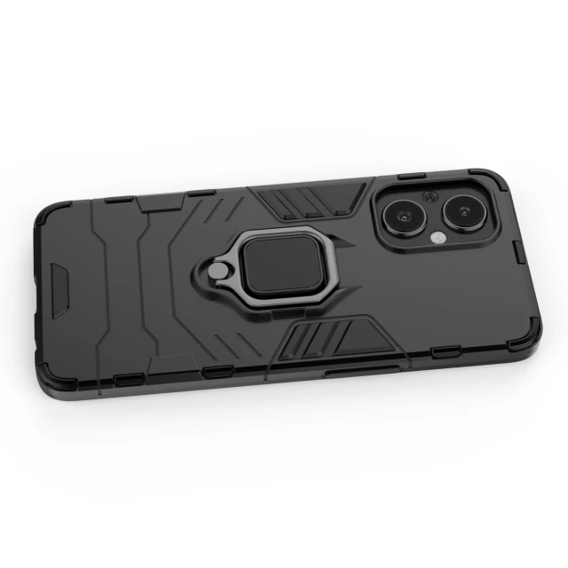Чохол HRT Ring Armor для OnePlus Nord N20 5G Black (9145576257043)