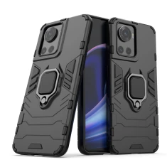 Чохол HRT Ring Armor для OnePlus Ace Black (9145576257067)