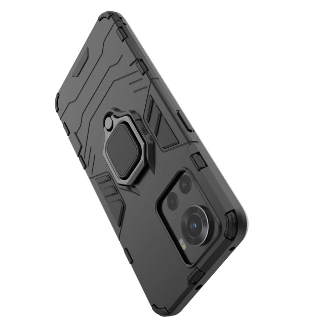 Чехол HRT Ring Armor для OnePlus Ace Black (9145576257067)