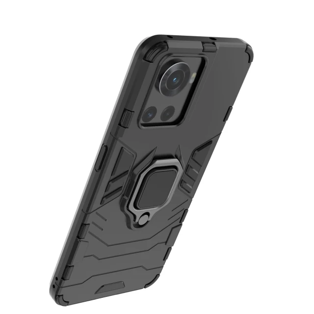 Чехол HRT Ring Armor для OnePlus Ace Black (9145576257067)