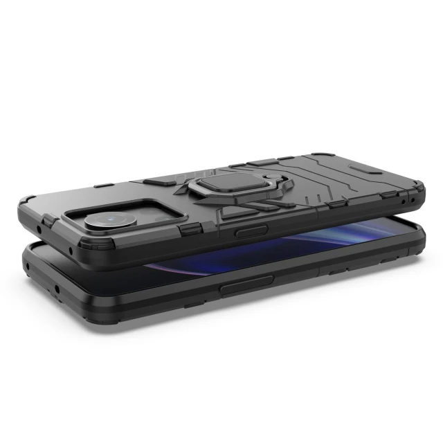 Чехол HRT Ring Armor для OnePlus Ace Black (9145576257067)