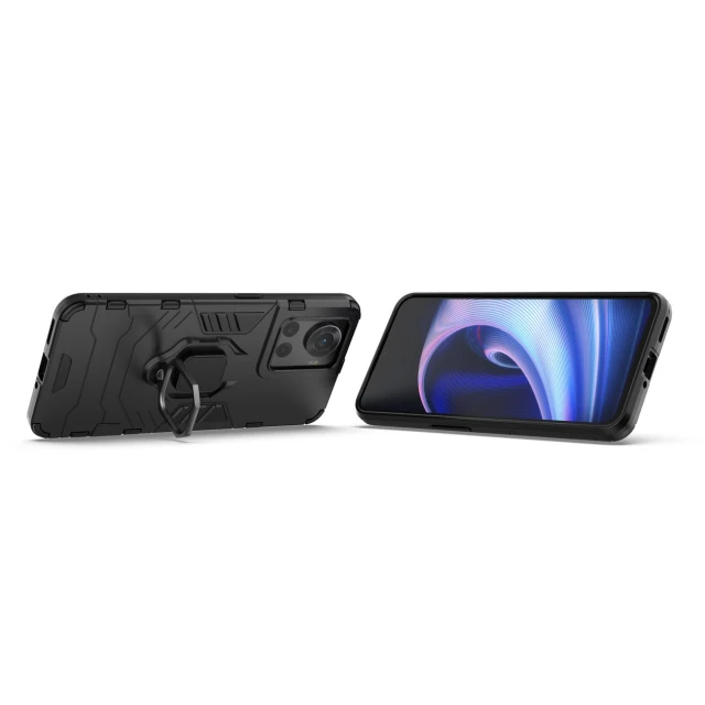 Чехол HRT Ring Armor для OnePlus Ace Black (9145576257067)