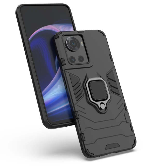 Чехол HRT Ring Armor для OnePlus Ace Black (9145576257067)