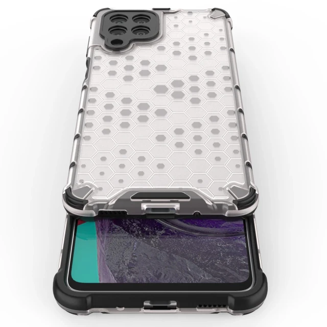 Чохол Hurtel Honeycomb Case для Samsung Galaxy M53 5G Clear (9145576257180)