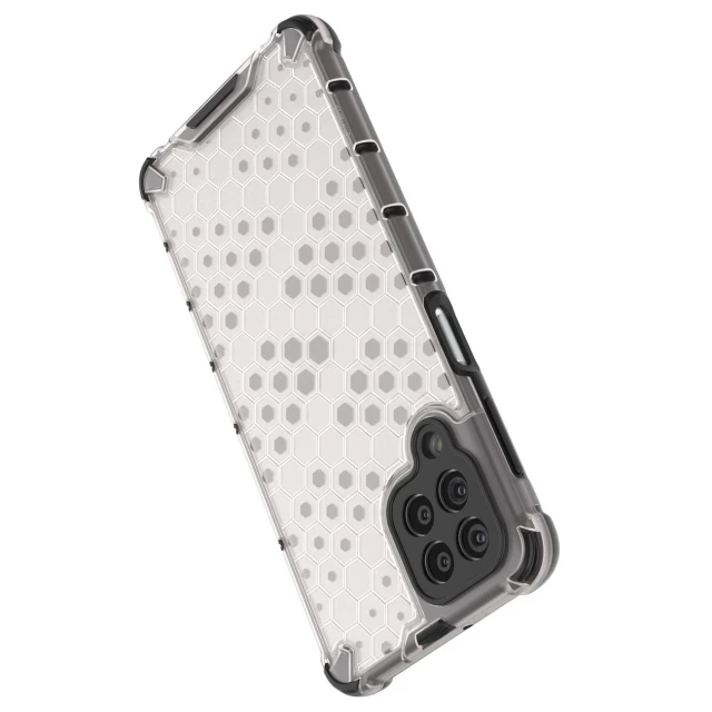 Чохол Hurtel Honeycomb Case для Samsung Galaxy M53 5G Clear (9145576257180)