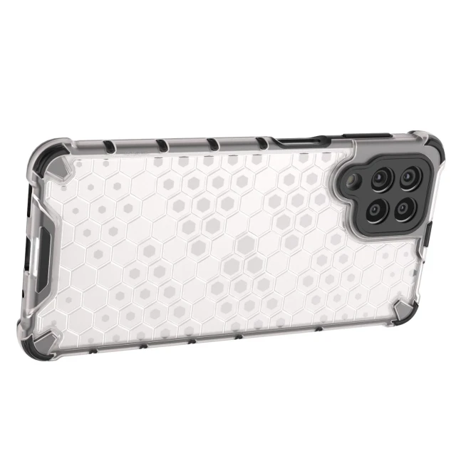 Чохол Hurtel Honeycomb Case для Samsung Galaxy M53 5G Clear (9145576257180)