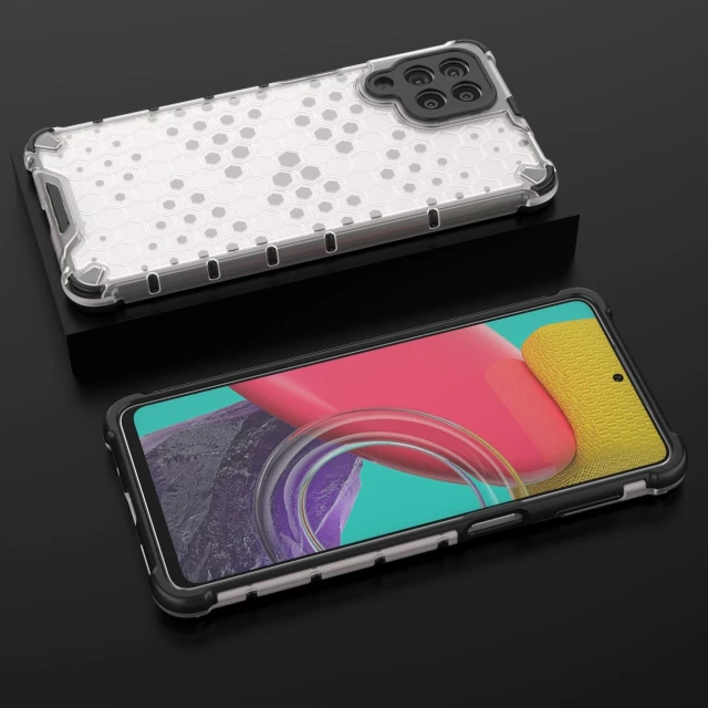 Чохол Hurtel Honeycomb Case для Samsung Galaxy M53 5G Clear (9145576257180)
