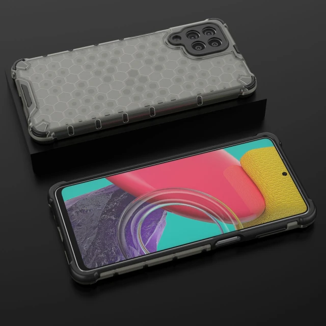 Чохол HRT Honeycomb для Samsung Galaxy M53 5G Black (9145576257197)