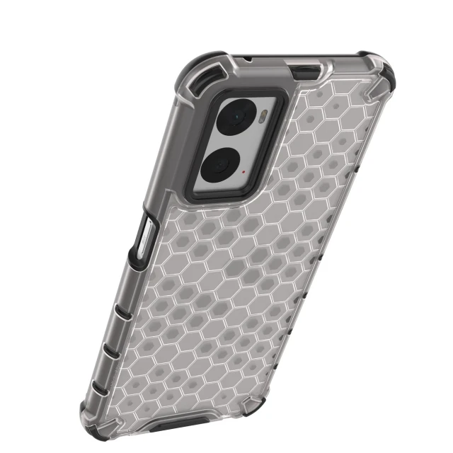 Чохол HRT Honeycomb для Oppo A76 | A36 | Realme 9i Clear (9145576257210)
