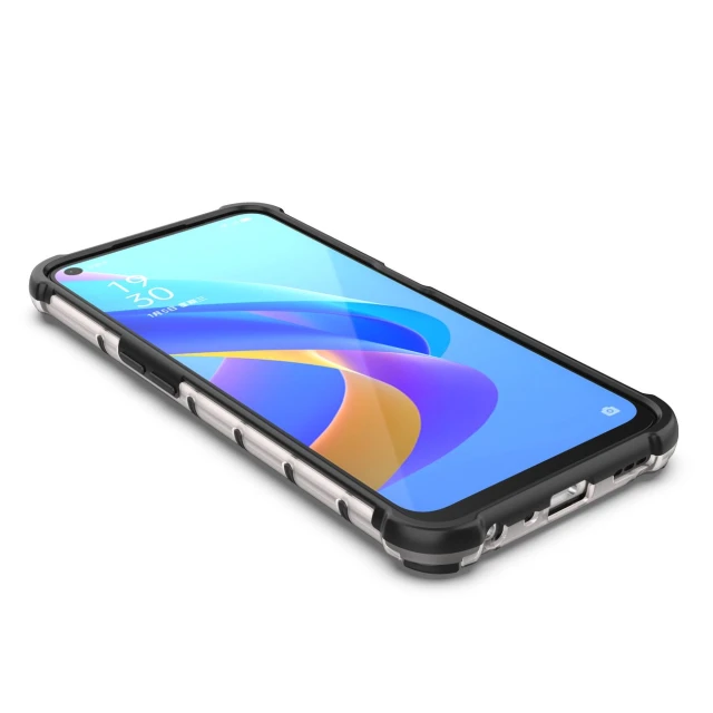 Чохол HRT Honeycomb для Oppo A76 | A36 | Realme 9i Clear (9145576257210)