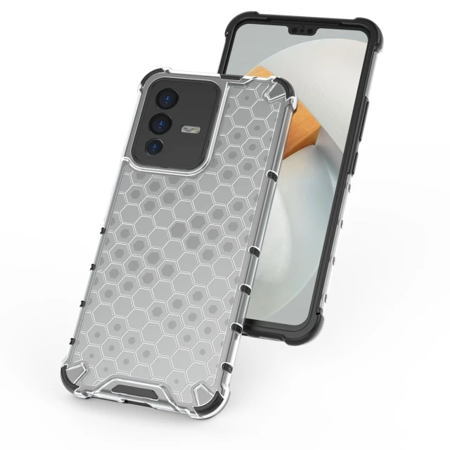 Чохол HRT Honeycomb для Vivo V23 5G Black (9145576257289)