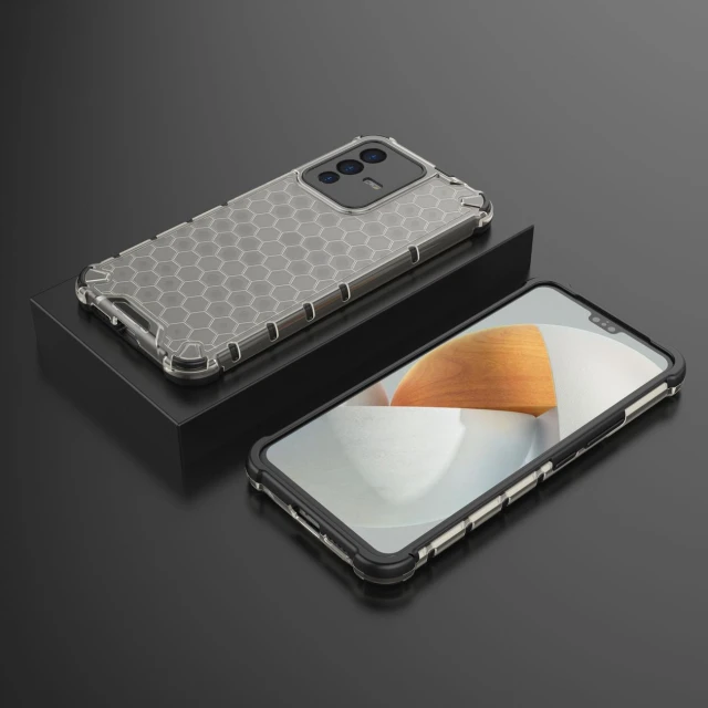 Чохол HRT Honeycomb для Vivo V23 5G Black (9145576257289)