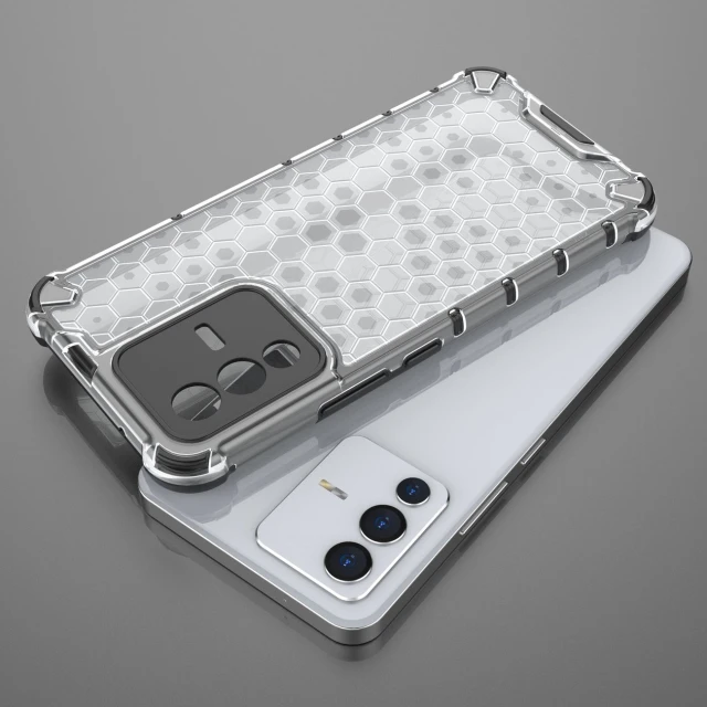 Чохол HRT Honeycomb для Vivo V23 5G Black (9145576257289)