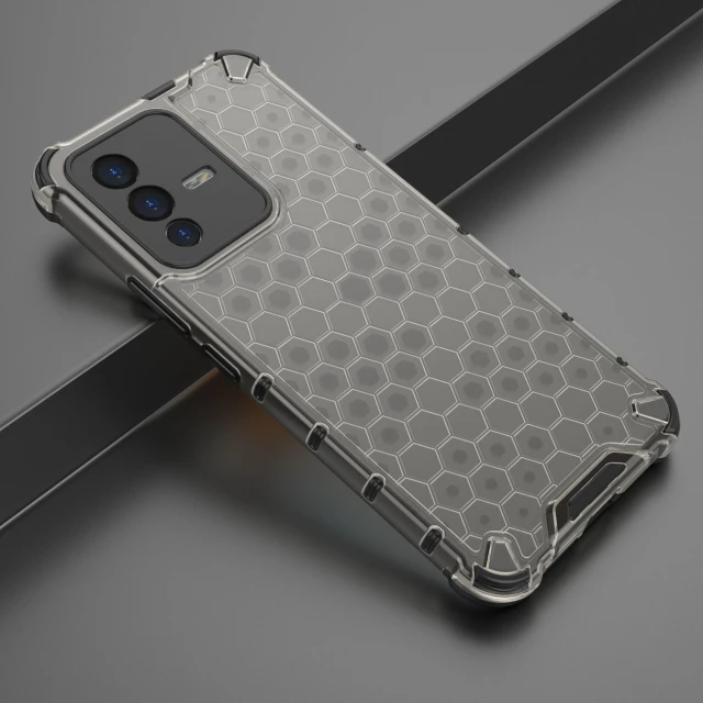 Чохол HRT Honeycomb для Vivo V23 5G Black (9145576257289)