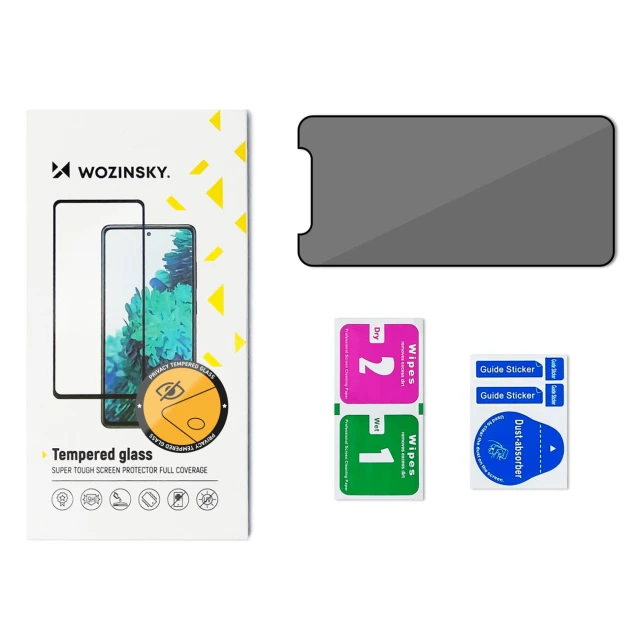 Защитное стекло Wozinsky Privacy Glass для iPhone 14 Pro (9145576258231)