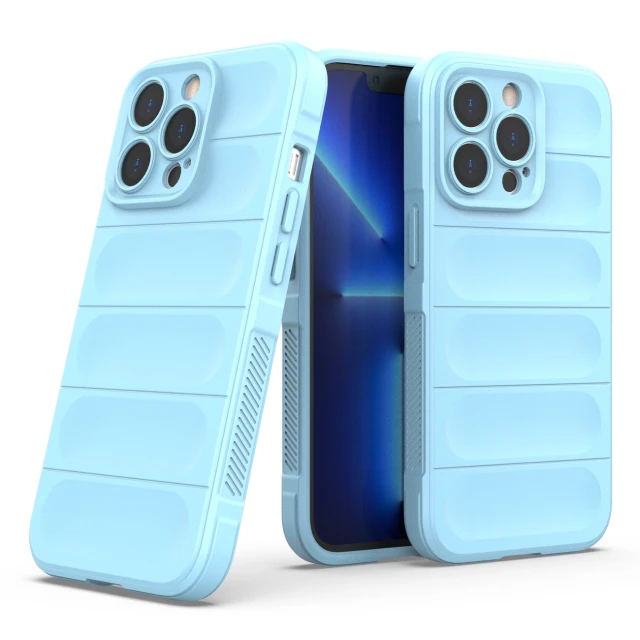 Чехол Hurtel Magic Shield для iPhone 13 Pro Light Blue (9145576258583)