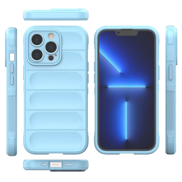 Чехол Hurtel Magic Shield для iPhone 13 Pro Light Blue (9145576258583)
