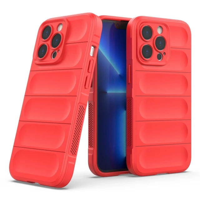 Чехол Hurtel Magic Shield для iPhone 13 Pro Max Red (9145576258606)